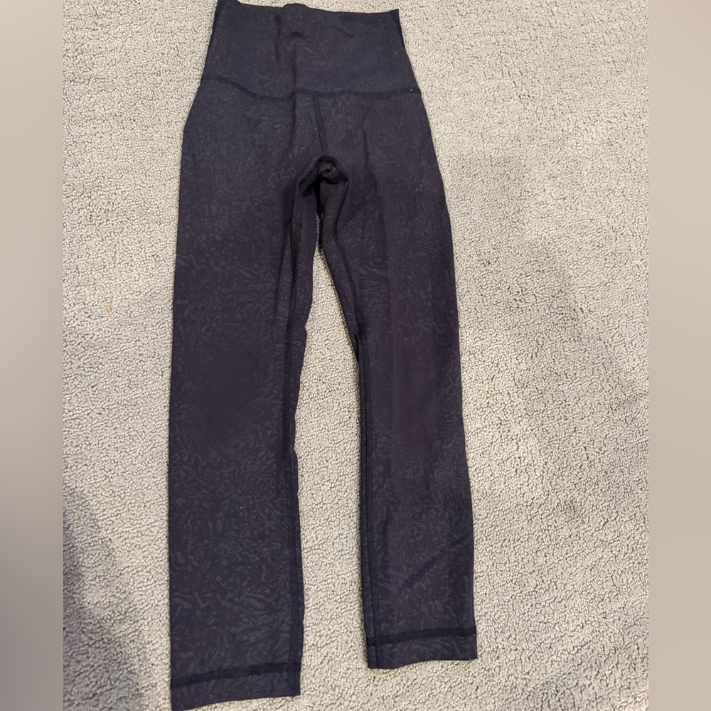 Lululemon Wunder Train Floral Leggings Size 0 - 20.5” Inseam